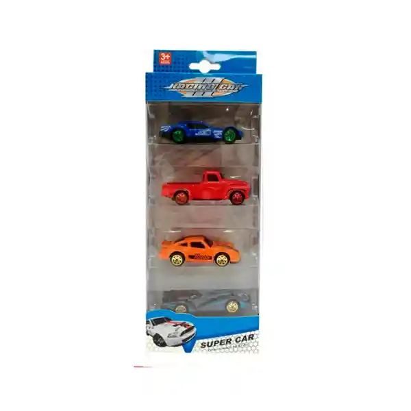 Super Car Set Super Carros Metálicos Modelos Variados