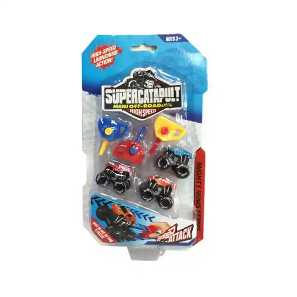 Supercatapult Set Lanzador de Camionetas Catapulta