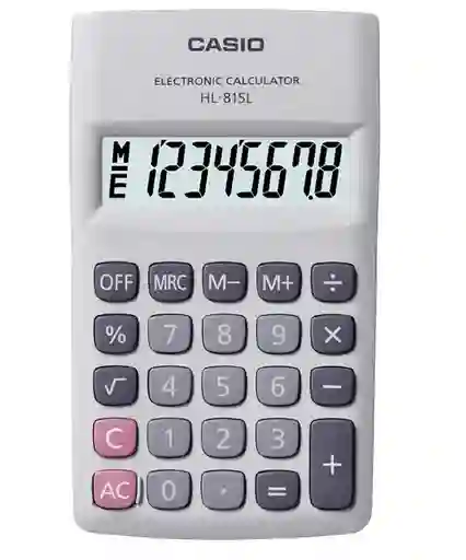 Casio Calculadora Practica Hl-815L-We