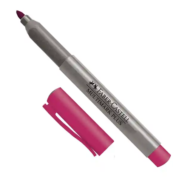 Faber Castell Marcador Multimark Plus Fucsia