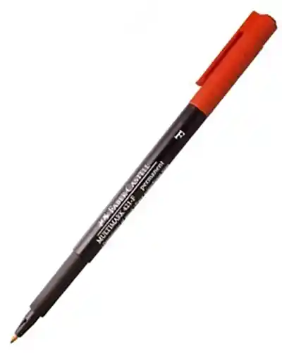 Faber Castell Marcador Multimark Rojo