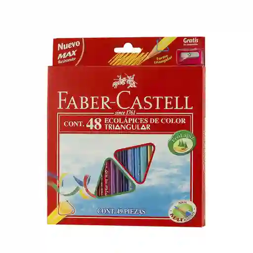 Faber Castell Set Colores Triangular Eco Fsc