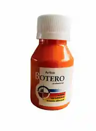 Botero Acrílico Fluorescente Naranja 60cc