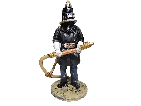 Nd Figura Coleccionable Bombero 058