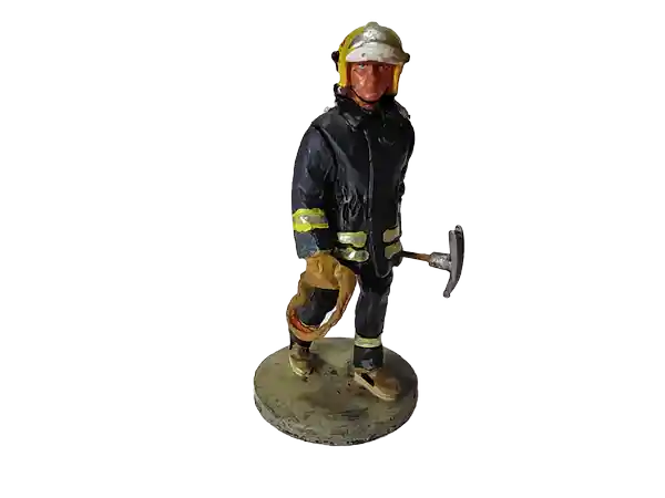 Nd Figura Coleccionable Bombero 091