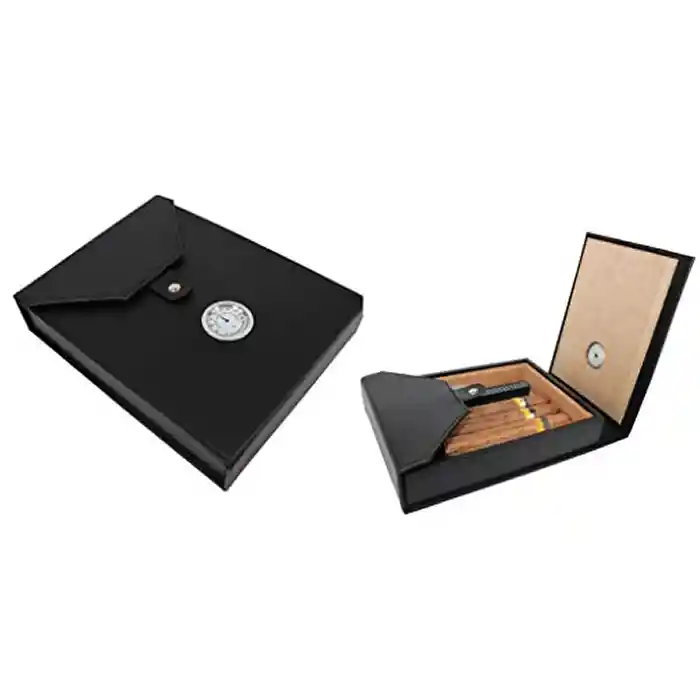 Amancy Humidor Portatil en Cuero