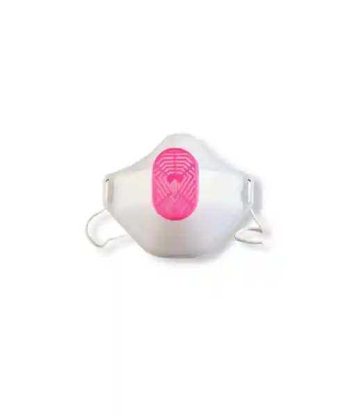 Life Pro Tapabocas Respirador Deportivo de Lujo P98 Blanco Mujer