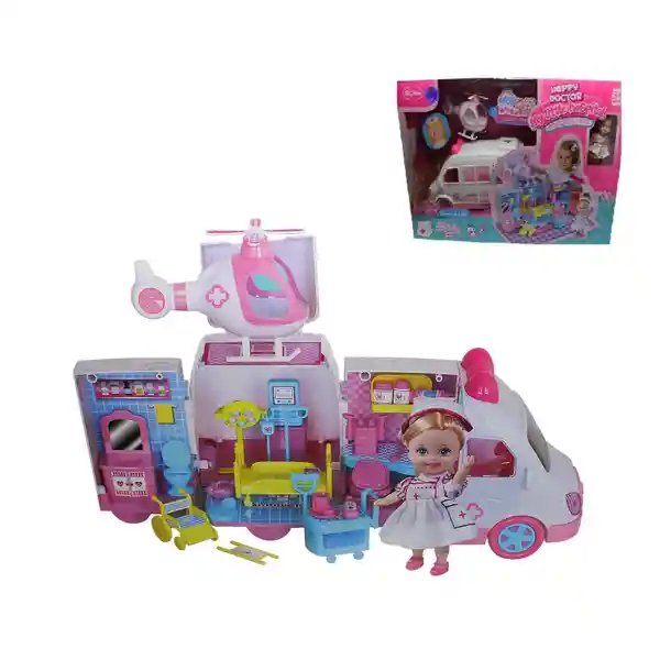 My Little Hospital Set de Juego Ambulancia