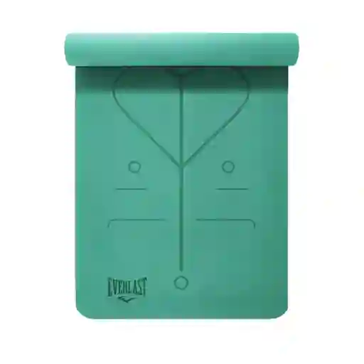 Everlast Colchoneta Yoga Pro Pu/Caucho 5 mm Green