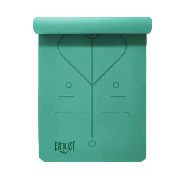 Everlast Colchoneta Yoga Pro Pu/Caucho 5 mm Green