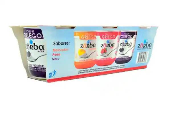 Zorba Yogurt Griego Surtidos