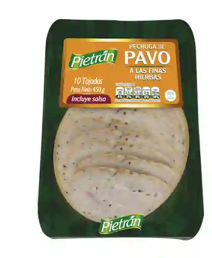 Pietrán Pechuga De Pavo A Las Finas Hiervas