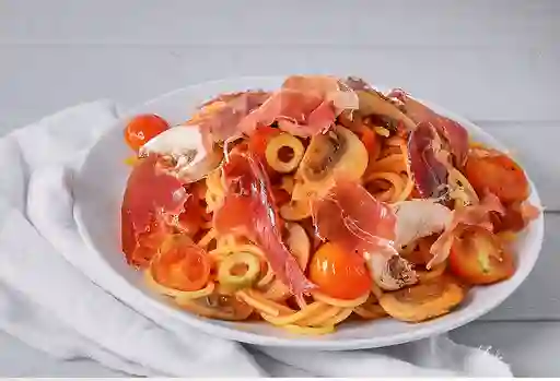 Pasta Italiana Jamón Serrano