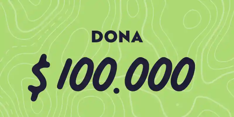 Dona $100.000