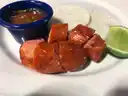 Chorizo Artesanal con Arepa