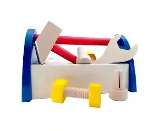 Caja Herramientas Montessori Madera Juego Didáctico Niños