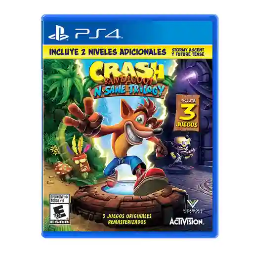 Sony Videojuego Crash Bandicoot N'Sane Trilogy Playstation 4