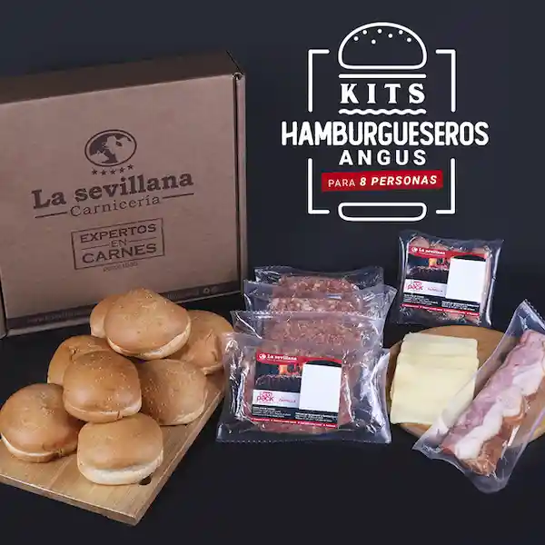 Kit Hamburguesa Angus