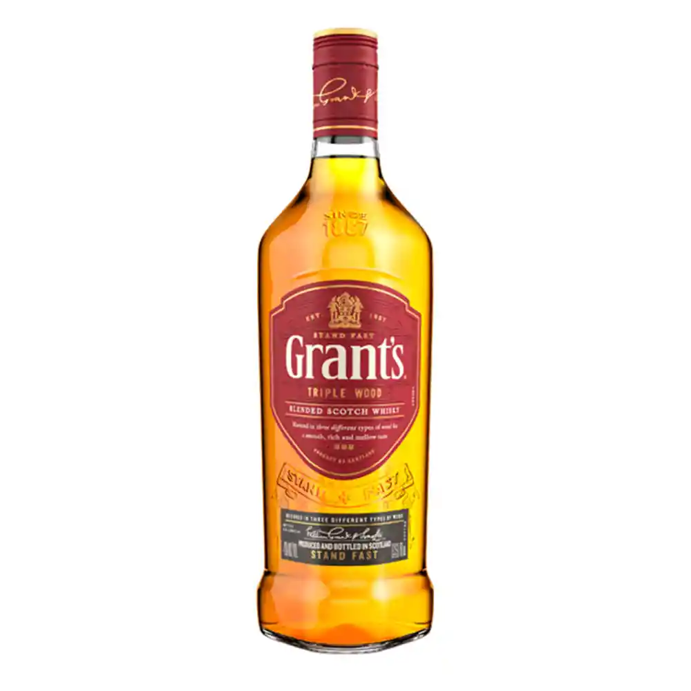 Grants Whisky Rojo