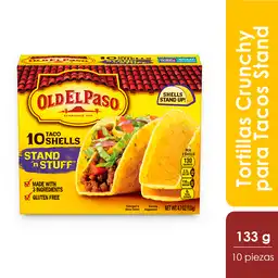 Old El Paso Tortillas Crunchy para Tacos Stand