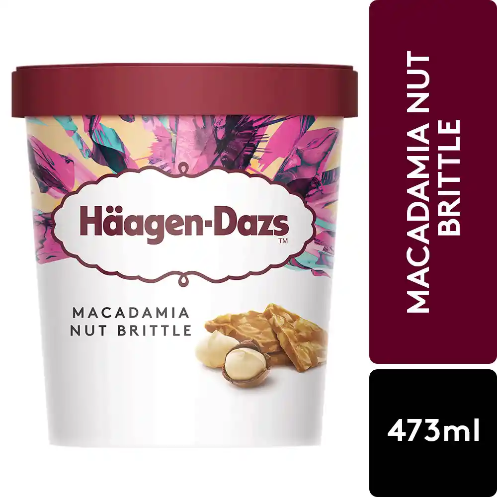 Haagen-Dazs Helado de Macadamia Nut Brittle