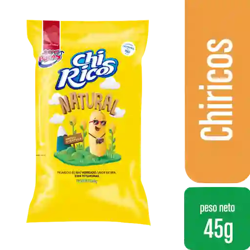 Super Ricas CHIRICOS NATURAL 45Gr