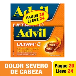 Advil Ultra (200 mg / 65 mg)