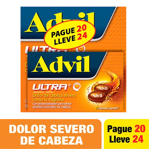 Advil Ultra (200 mg / 65 mg)