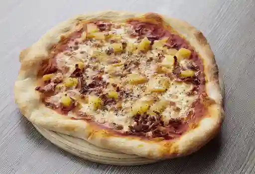 Pizza Piña y Tocineta