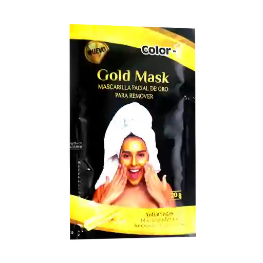 Color-1 Mascarilla Facial de Oro Gold