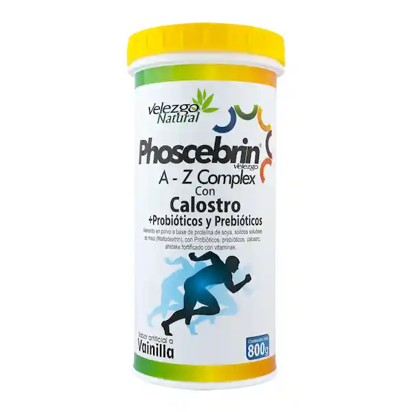 Phoscebrin A-Z Complex con Calostro Sabor Vainilla