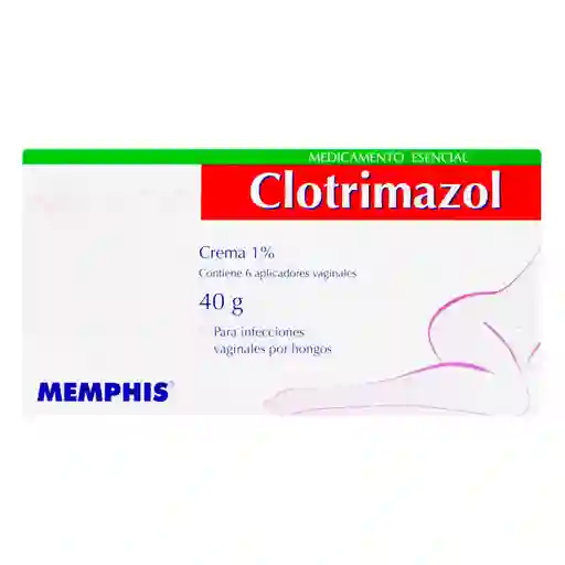 Clotrimazol 1 Crema Vaginal x 40 g