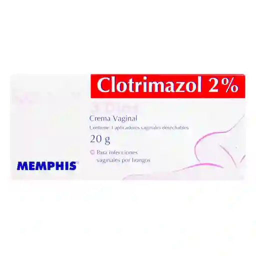 Clotrimazol Vaginal 2 Crema x 20 g