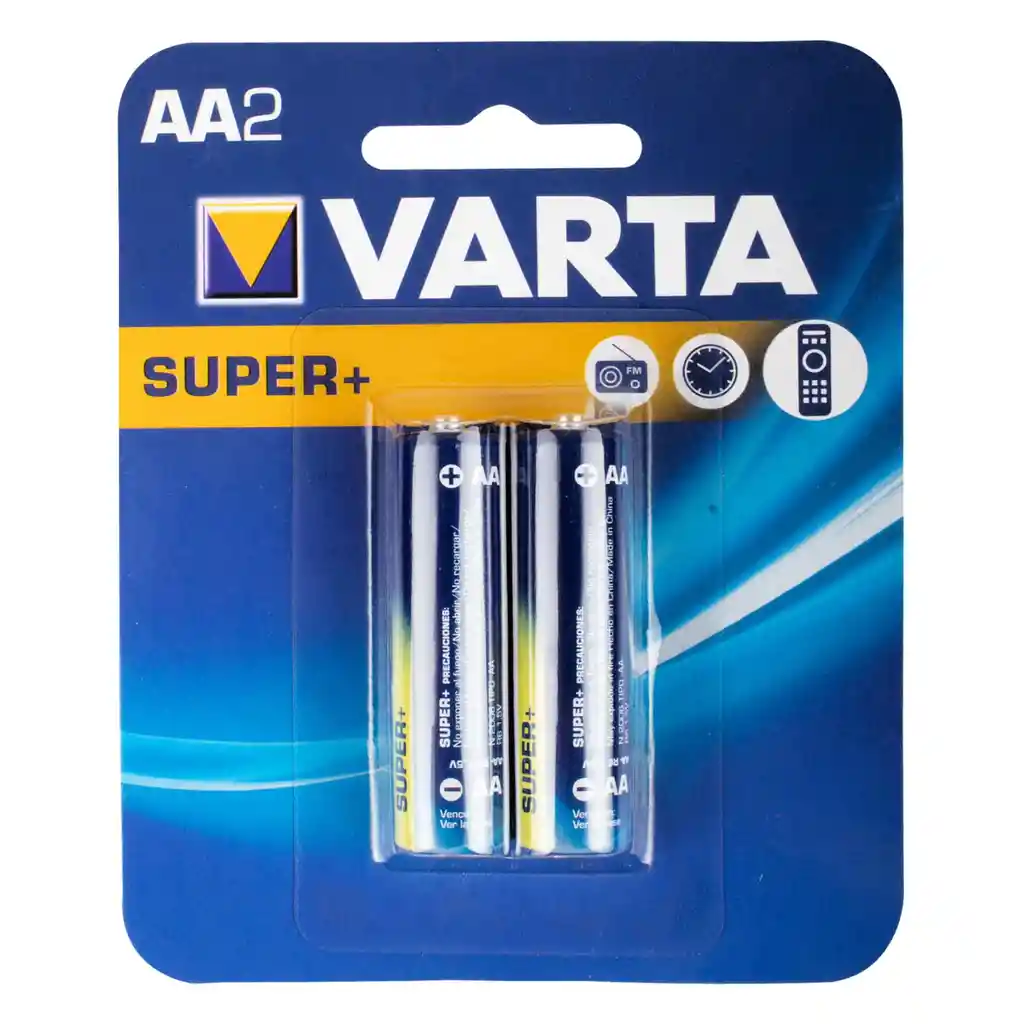 Varta Pila Alcalina Super Azul AA