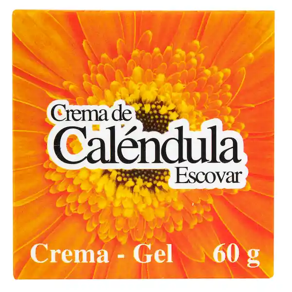 Escovar Crema De Caléndula Caja Con Frasco Con 60 G