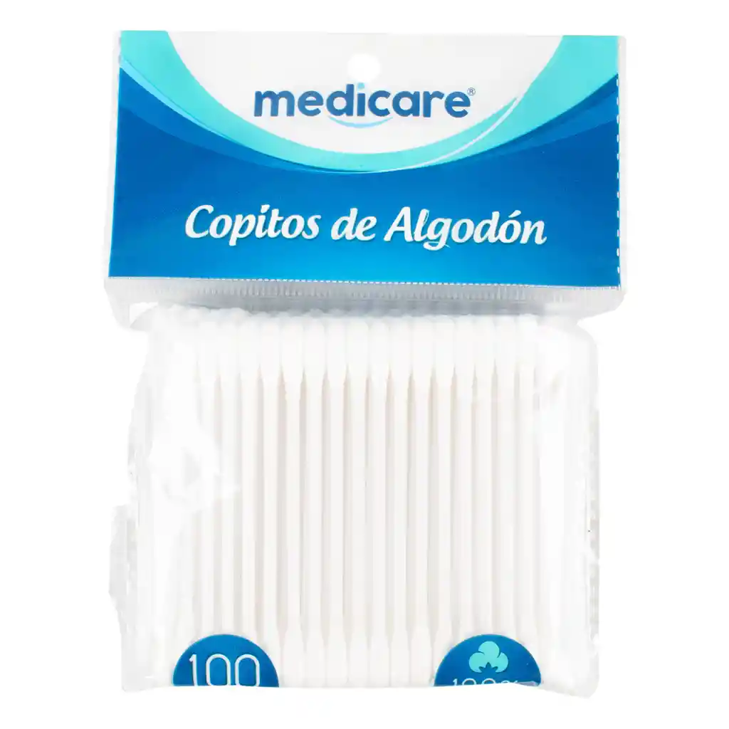 Medicare Copitos Bolsa X 100 Uds