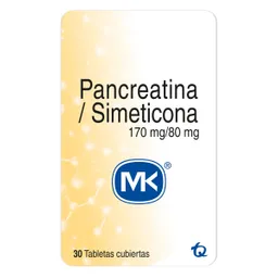 Pancreatina Simeticona (170 mg / 80 mg)