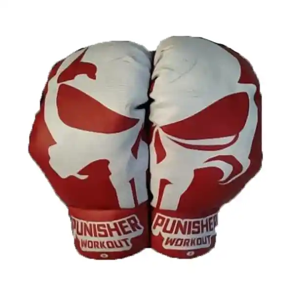 Guantes de Boxeo Rojo Blanco