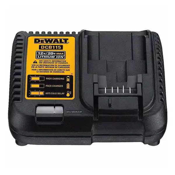 Dewlat Cargador DCB115 Litio P/Bate12V/20V(DCB107-DCB120-B2)