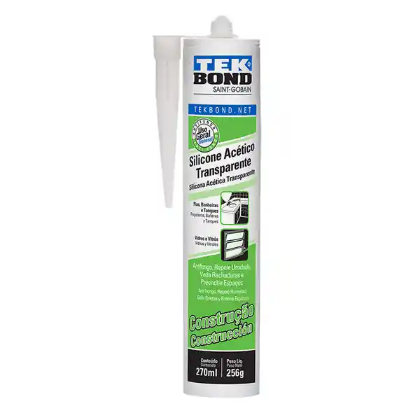 Tekbond Silicona Antihongos 270mLtranspa (24)(720)