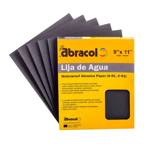 Abracol Lija Agua N.500 (50)