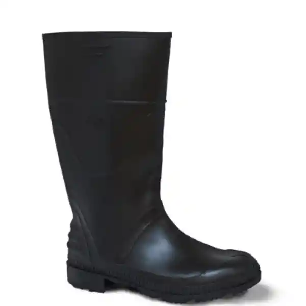 Bata Botas Trepadora Pvc Alta Track Sin Puntera Negro Talla 40