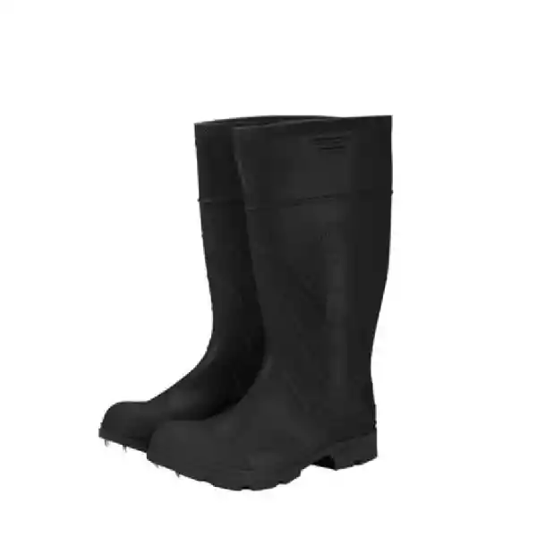 Bata Botas Expor Pvc Alta Safet Con Punta Negro Talla 38