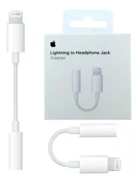 Apple Adaptador Original Lightning A 3.5 Jack