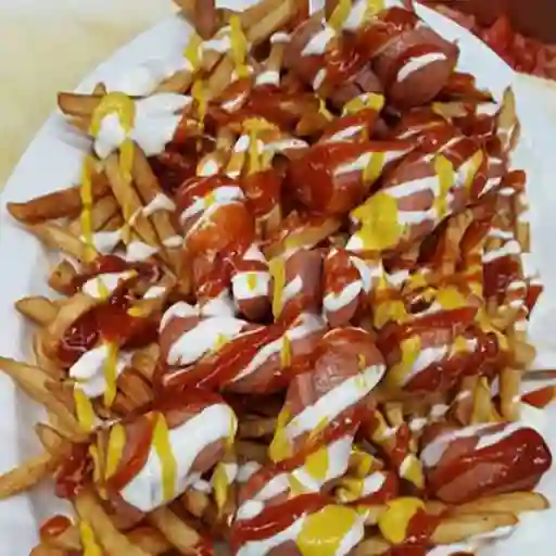 Salchipapas Especial