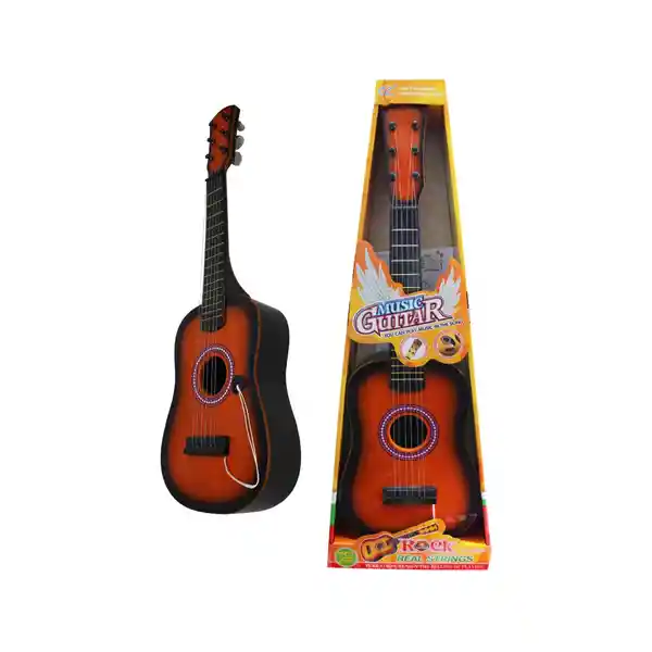 Jasmine Rock Juguete Guitarra En Madera