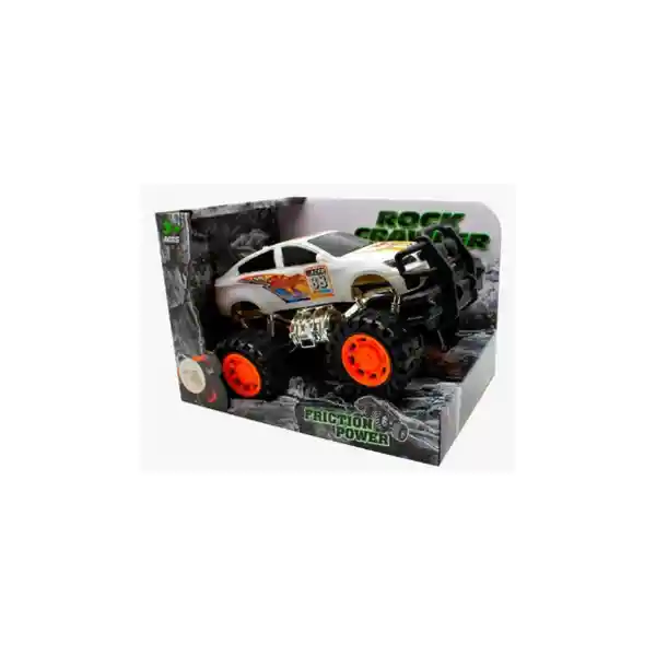 Juguete Camioneta Monster Truck Blanca