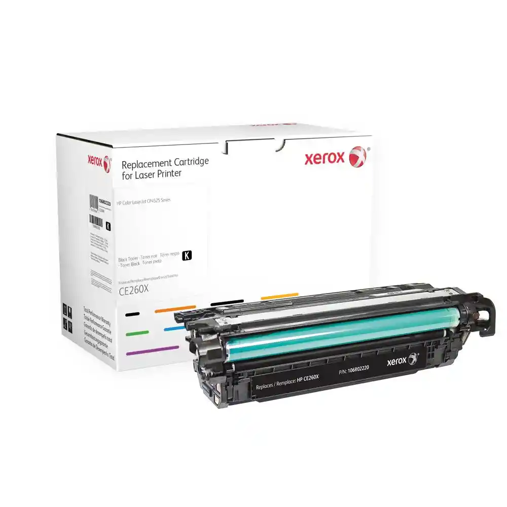 Hp Toner 649X Negro Compatible Marca Xerox. Ce260X