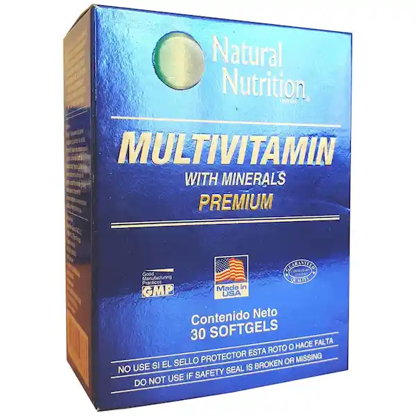 Natural Nutrition Multivitamin Premium X 30 Capsulas