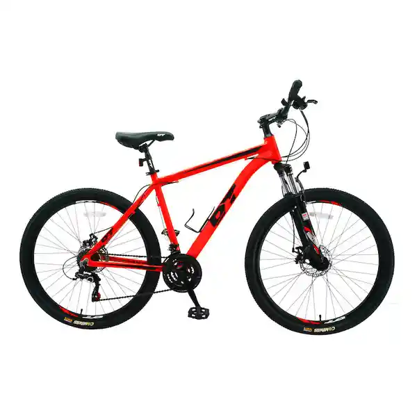 Dtfly Bicicleta Montaña Todoterreno Mtb Roja